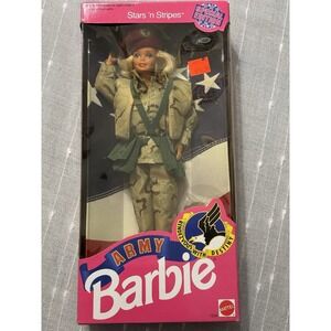 1992 Stars N Stripes Special Edition Army Barbie by Mattel